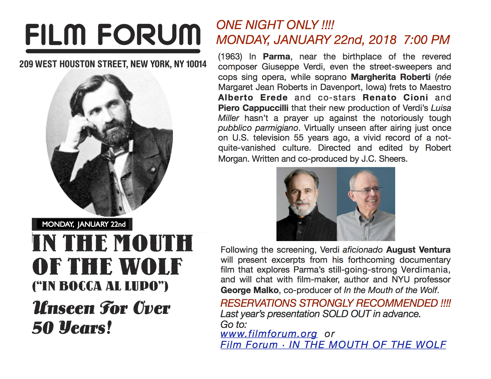 FILM FORUM-2018