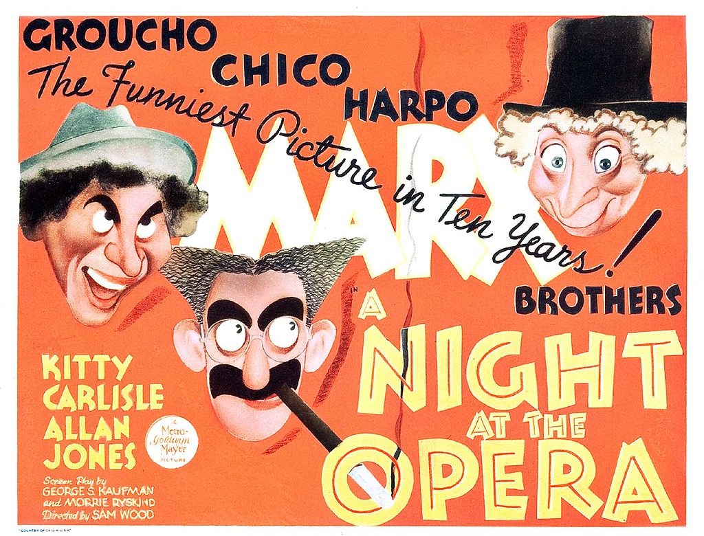 a night at the opera marx brothers dvd