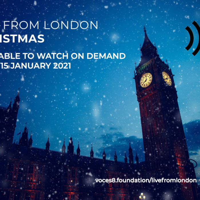 Christmas snow in London