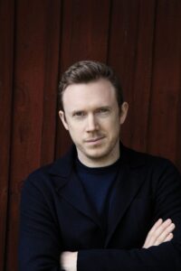 This appears to be a photo of conductor Daniel harding who will become director of Youth Music Culture.
