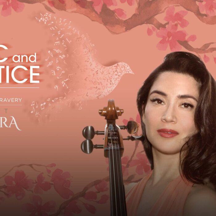 This image appears to be a promotional graphic for Music and Justice Part Two.