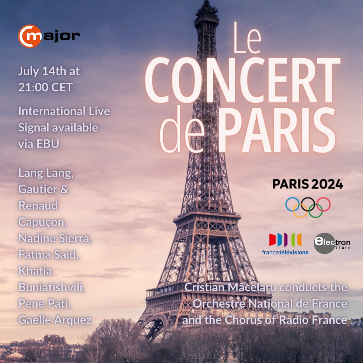 C Major Entertainment to Present Le Concert de Paris – OperaWire