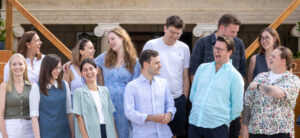 Guy, Bertie and Rebecca with WOF team in 2024