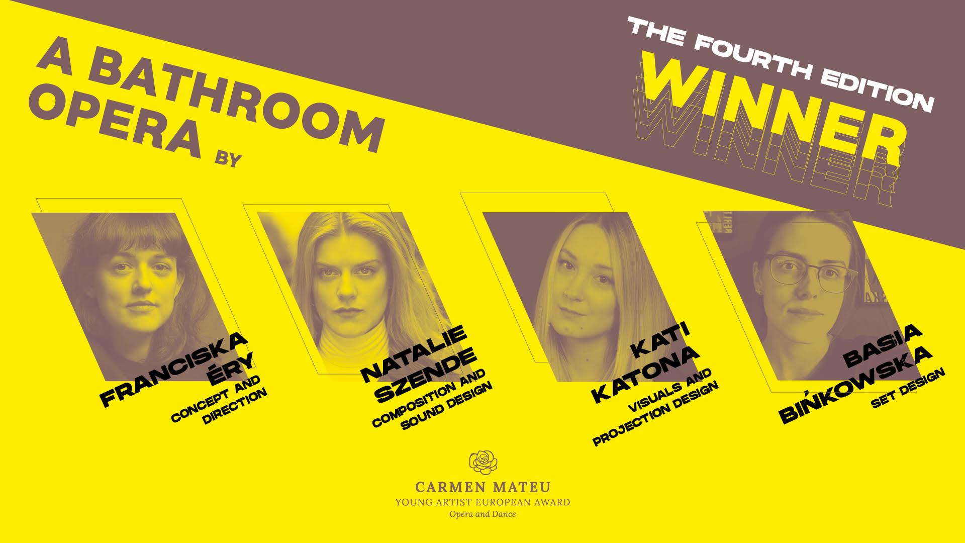 ‘A Bathroom Opera’ Wins Fundació Castell de Peralada’s 4th Carmen Mateu Young Artist European Award, Opera and Dance