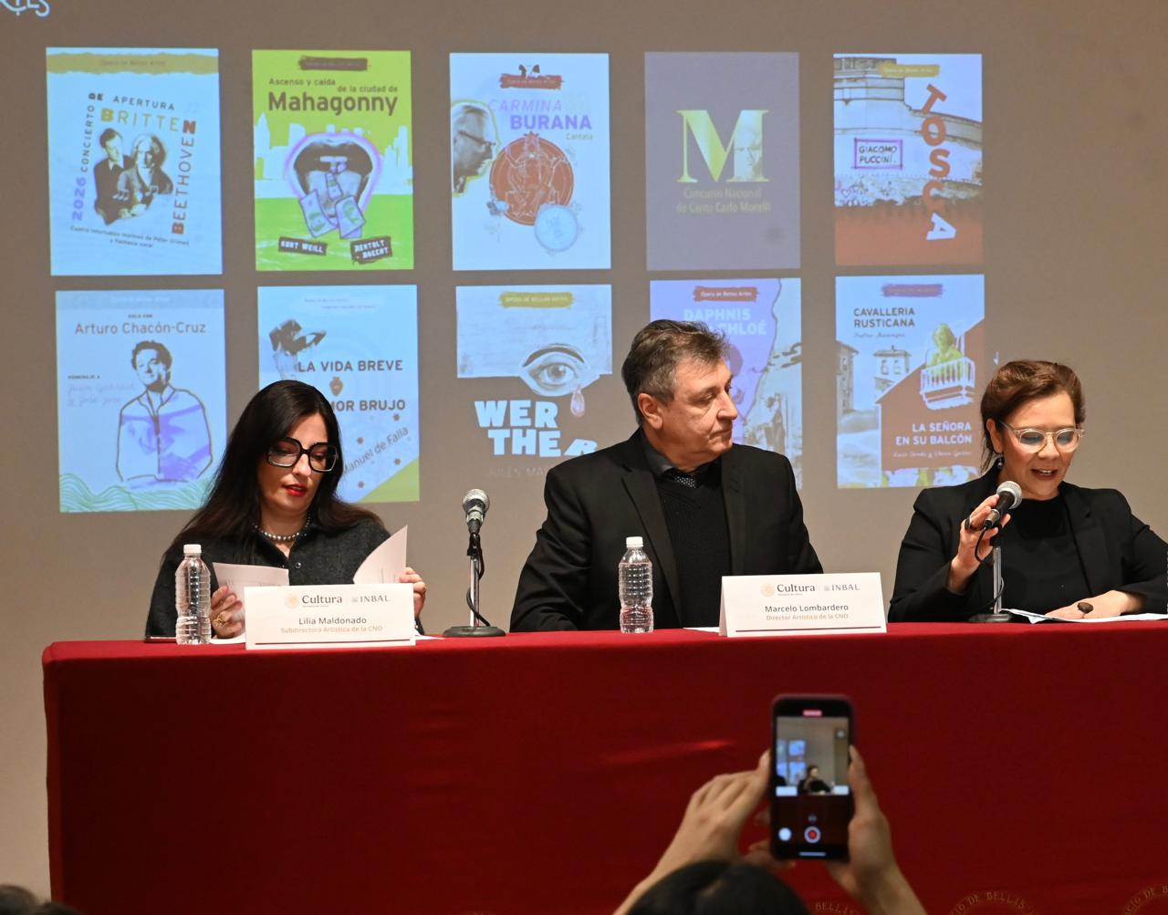 Arturo Chacón Cruz, Alfredo Daza & Ramón Vargas Lead Ópera de Bellas Artes’ 2026 Season