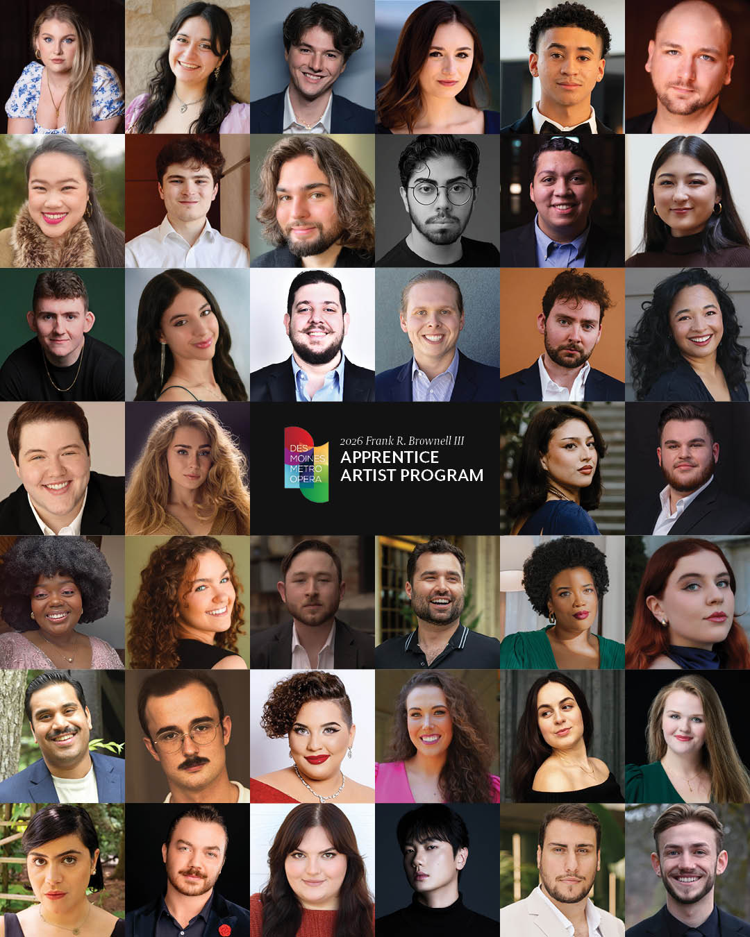 Des Moines Metro Opera Announces 2026 Apprentice Artists