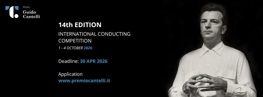 Guido Cantelli International Conducting Competition Announces 2026 Dates