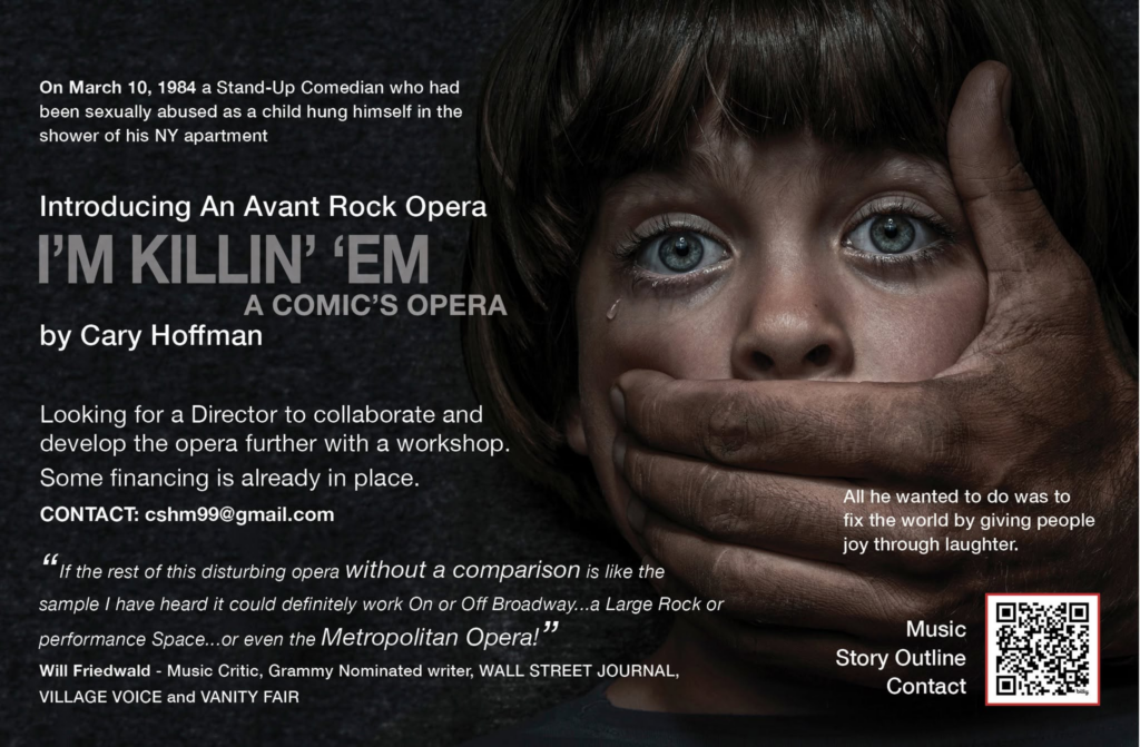 AMT Theater Presents ‘I’M KILLIN’ ‘EM – A COMIC’S OPERA’